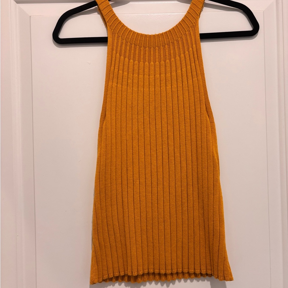 Anthropologie Rue and Willow high neck knit tank Women's Top